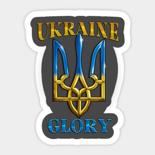 UKRAINE GLORY Sticker